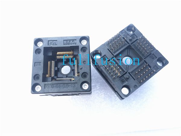 

enplas otq-64-0.5-12 ic test socket qfp64pin 0.5mm pitch burn in socket
