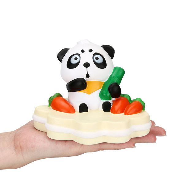 

new jumbo kawaii bamboo panda cartoon aroma slow rising squeeze toy fun pu decompression toy stress relief fun for kid l1223