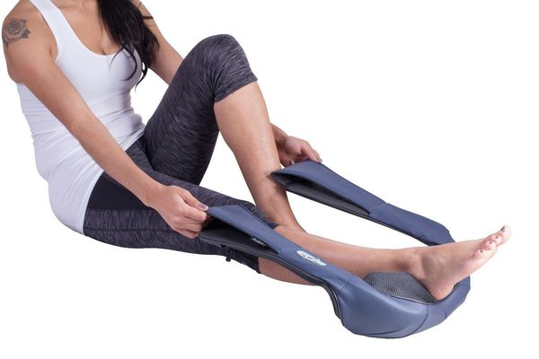 

аккумуляторный шиацу шея и спина массажер с тепловым bonus сумка для переноски