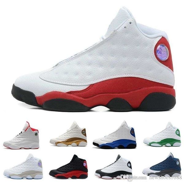 

13s 13 mens basketball shoes 3m gs hyper royal italy blue bordeaux flints chicago bred dmp wheat olive black cat men women sport sneakers