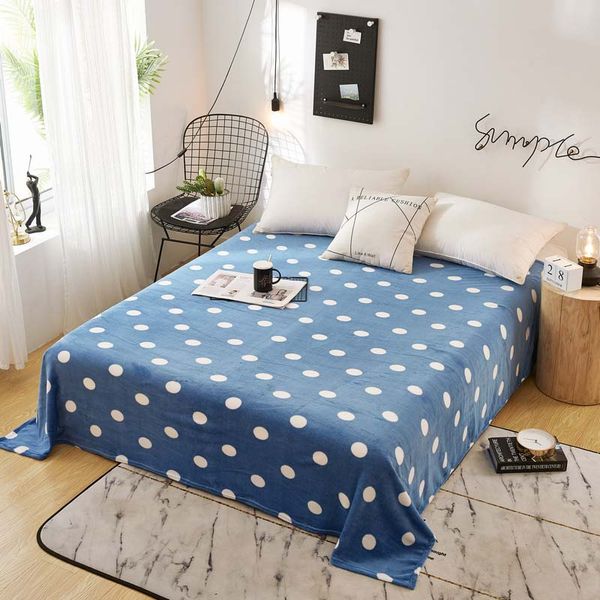 

ferret cashmere blanket for bed brand coral fleece fabric plaid super warm soft blankets throw pure color stares pink blue black