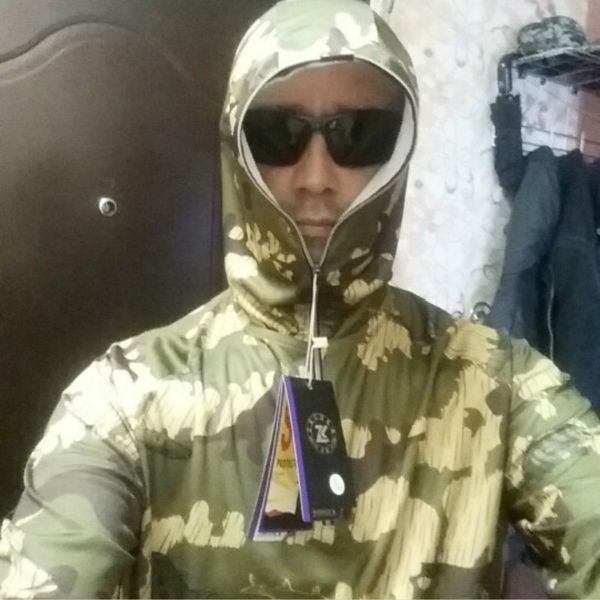 

outdoor t-shirts 4xl camouflage fishing clothes with breathable anti-uv hood sun protection long shirt clothing men's sports tool, Gray;blue