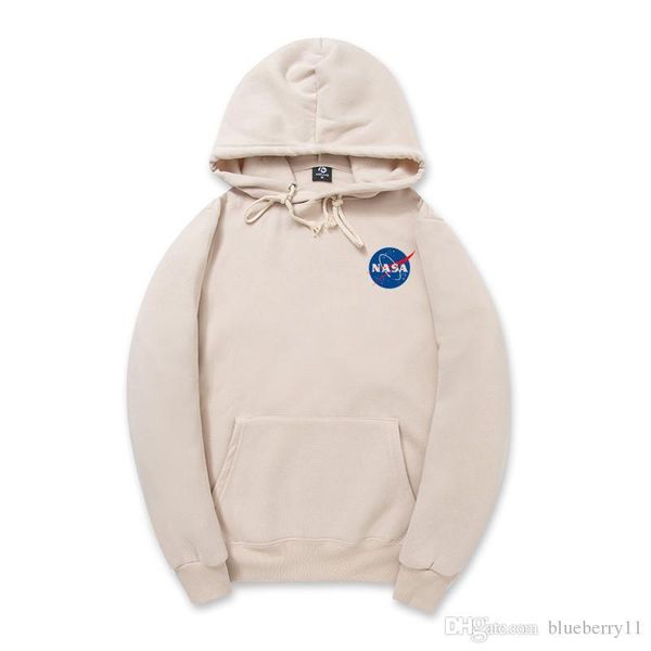 

autumn hoodies hip hop black white nasa long sleeve hooded hoody mens hoodies sweatshirts plus size s-2xl