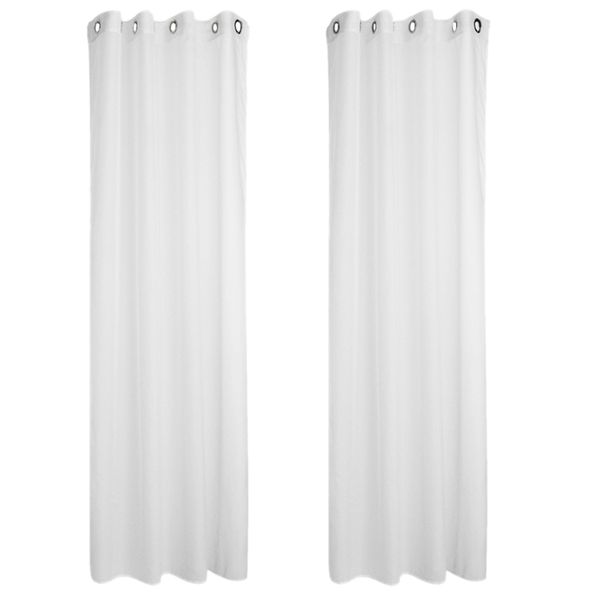 

tulle screens, living room balcony screens, household items, solid color tulle curtains with 8 buckles, perforated curtains