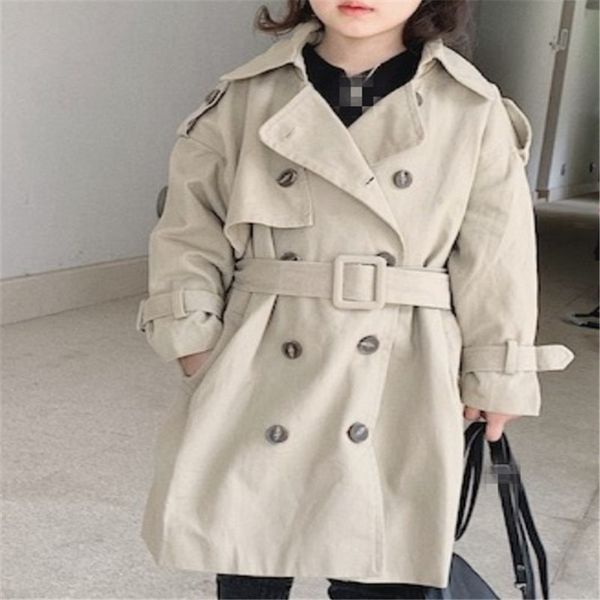 

autunm kids coats girls children trench double breast windbreaker for boys outerwear children jacket girl trench coat, Camo