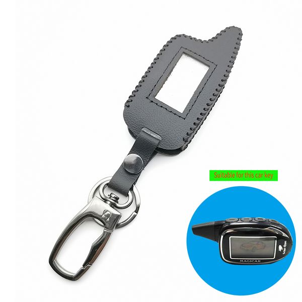 

m7 key case key chain keychain fob remote control lcd for magicar scher-khan 7/8/9/10/11/12 two-way car alarm accessories shell