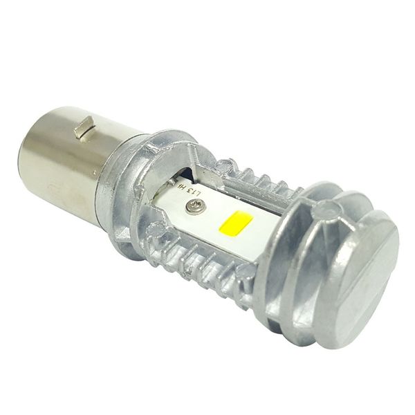 

2pcs ba20d hi/lo 18w 6000k motorcycle atv led headlight bulbs drl fog light