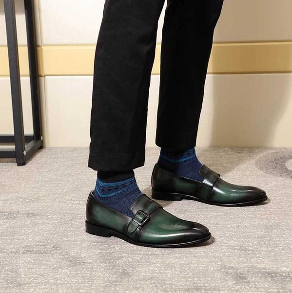 

men pu leather fashion shoes low heel fringe shoes dress brogue spring ankle boots vintage classic male casual yk122, Black