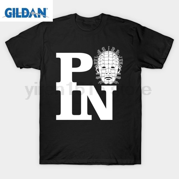 

p(a)in pinhead hellraiser t-shirt, White;black
