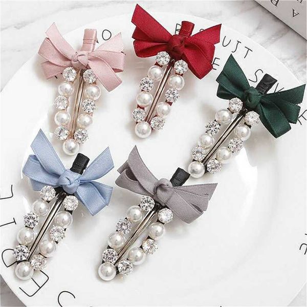 2019 New 12 Types Colorful Bow Hair Clips Barrette Cute L Hair