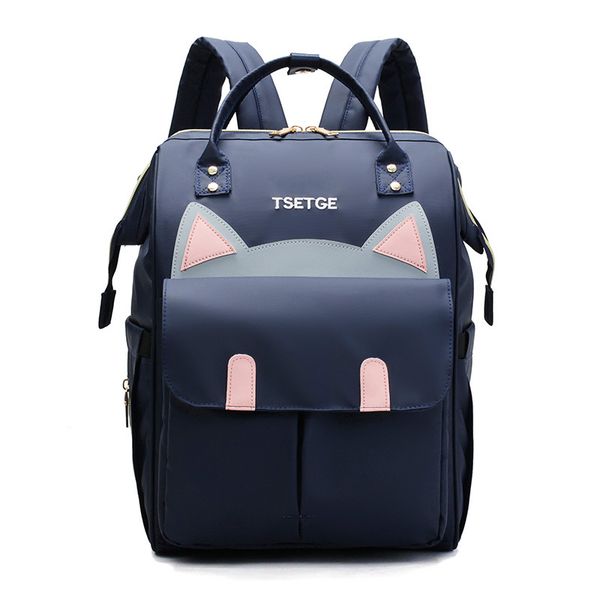 

fashion mummy maternity bag multi-function diaper bag backpack nappy baby with stroller straps for baby care