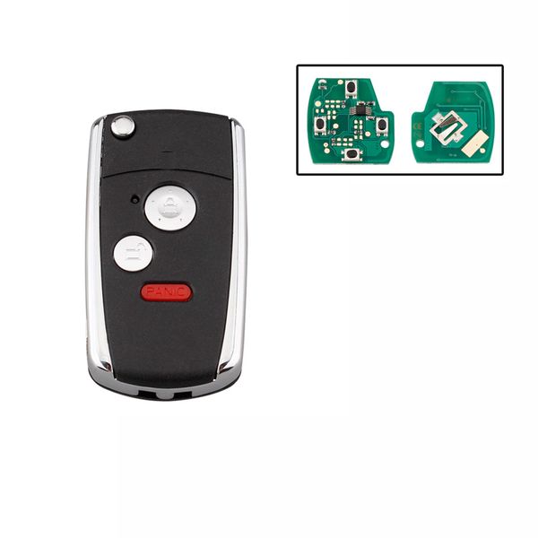 

313.8mhz 3button remote control key id46/pcf7936 chip for odyssey 2005-2010 key oucg8d-380h-a