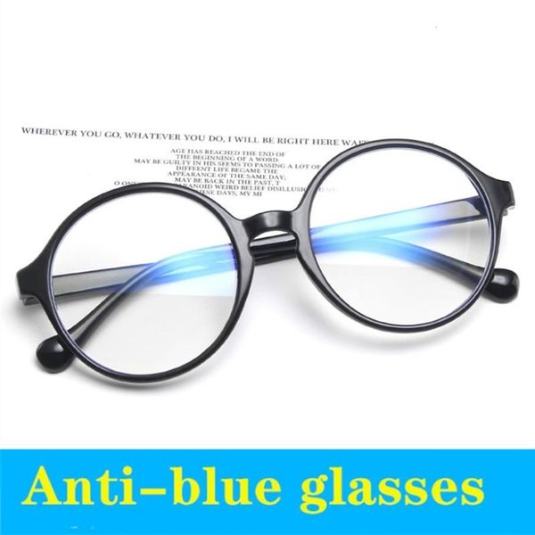 

g88855 vintage men women anti blue light design fashion glasses for eyeglasses blue ray goggles lentes hombre/mujer, White;black