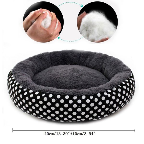 

pet dog bed warming dog house soft material pet nest fall and winter warm nest kennel cat puppy house dogs for puppy