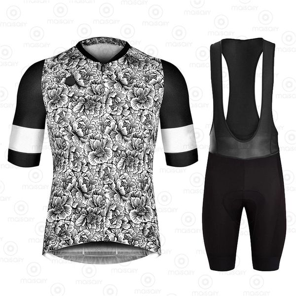 

clothing pro men's racing suits triathlon bike wear quick dry bicycle jersey bib shorts set ropa ciclismo cycling clothing, Black;blue