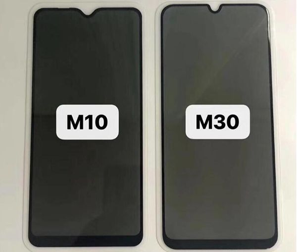 Protezione schermo in vetro temperato anti-spia completa per la privacy per Samsung Galaxy A10 A20 A30 A40 A50 A60 A70 A80 A90 A10E A20E A51 A71 A01