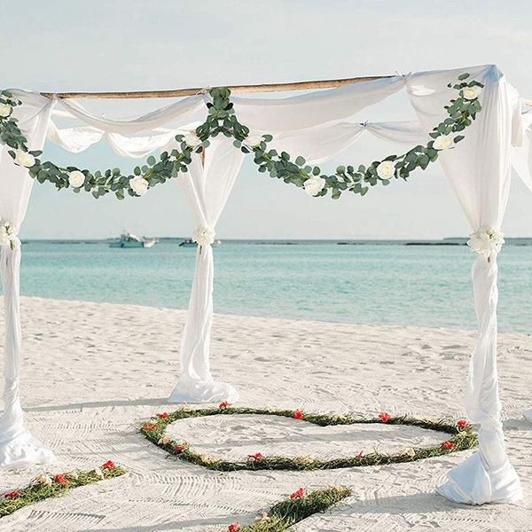 

eucalyptus garland eucalyptus artificial vine flowers silk greenery garland for centerpiece wedding arch backdro