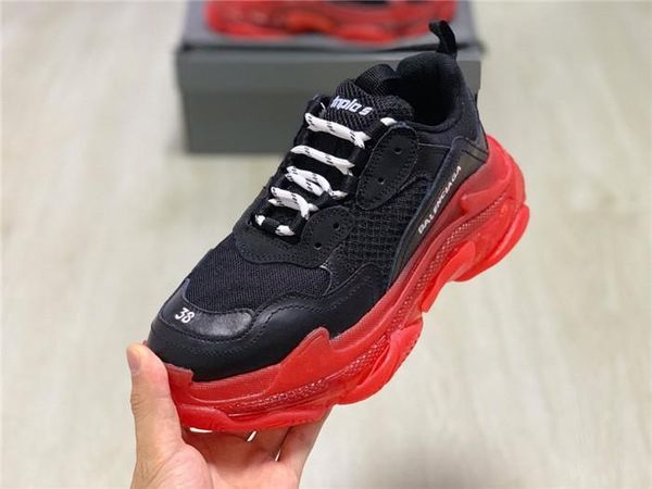 

fast delivery men's and women's casual sports shoes crystal air bottom women's shoes old shoes women's slip 05, Black