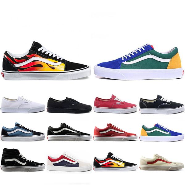 

brand canvas shoes wans off the wall fear of god old skool for men women yacht club marshmallow fashion skate sneakers