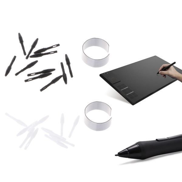 

10 pcs replacement pen nibs pen tips just for huion digital graphics tablet