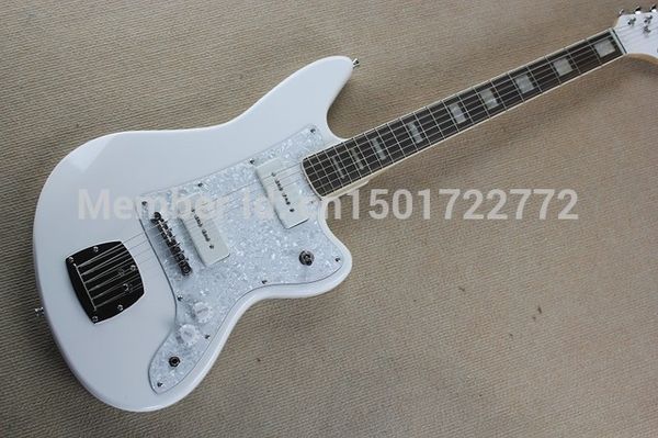 

panther jazzmaster electric guitar, piano and tiger maple veneer, real pgraphs, high cost. custom colors upon request
