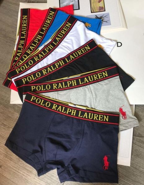 

2019 new men boxer men underwear boxer underpant breathable oft hor e embroidery boxer for gift
