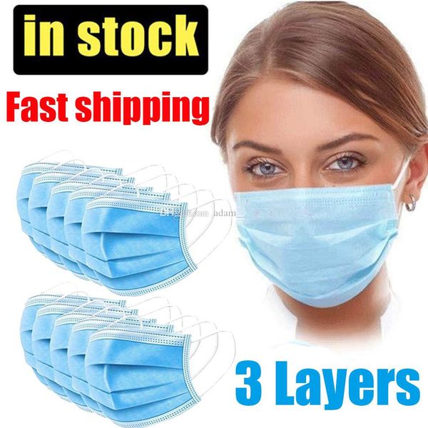 

dhl disposable medical masks, 3 layers of dustproof masks in stock, anti-virus masks