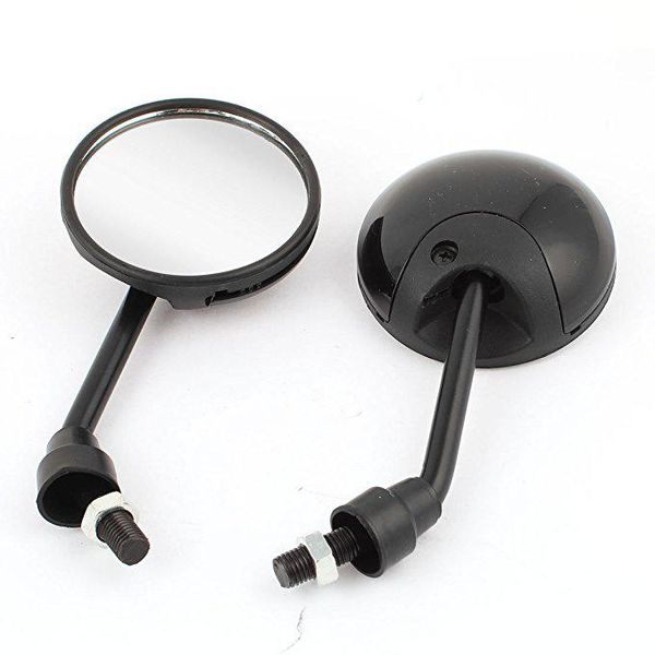 

adeeing 1pair of motorcycle rearview mirrors for 10mm diameter hole motorcycle rearview mirror screw 10mm
