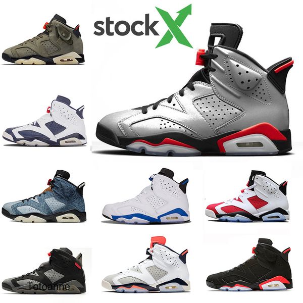 

stock x travis scotts black infrared 6 6s basketball shoes mens psg cny oreo tinker unc black cat designer trainers sneakers