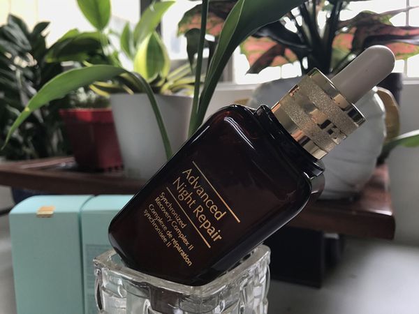 

new advanced night moisturizing whitening anti-aging face skin care cream advanced night repaire syncronized 50ml 100ml, White