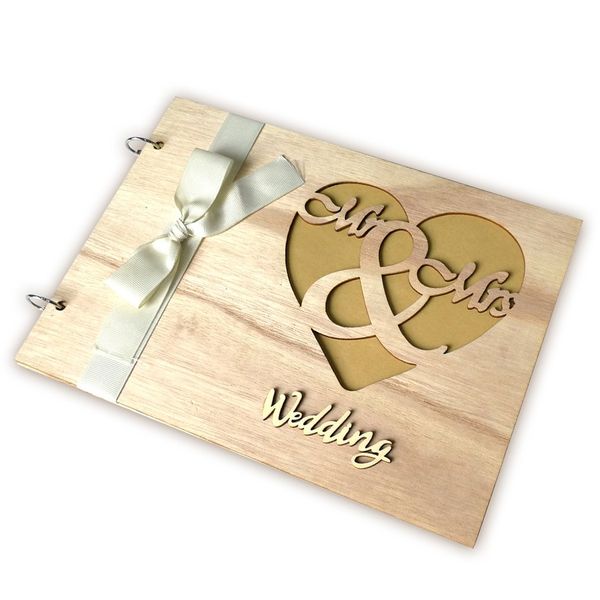 

wooden wedding invitation card party notebook wedding decoration supplies holiday festival wooden card decor