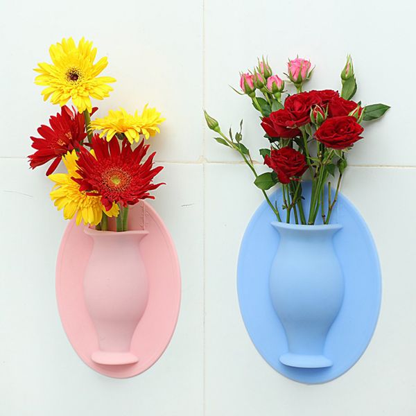 Creative Silicone Flower Pots Handmade Outdoor Vases Home