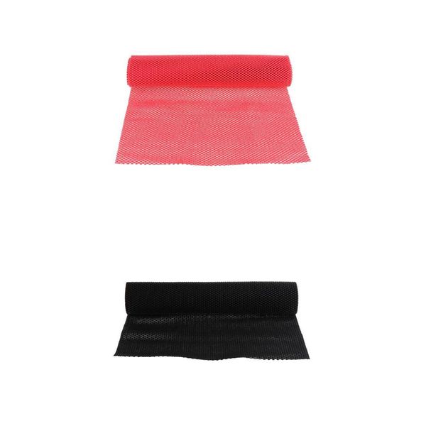 

set of 2 non-slip roller pads, black and red