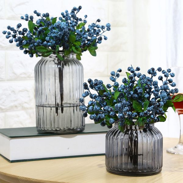 

artificial simulation berry flower plant bouquet home wedding party decoration hg99