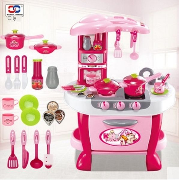 

xiongcheng simulation kitchen utensils intelligent costume accessories costumes & cosplay touch sound light children's home cooking coo, Silver