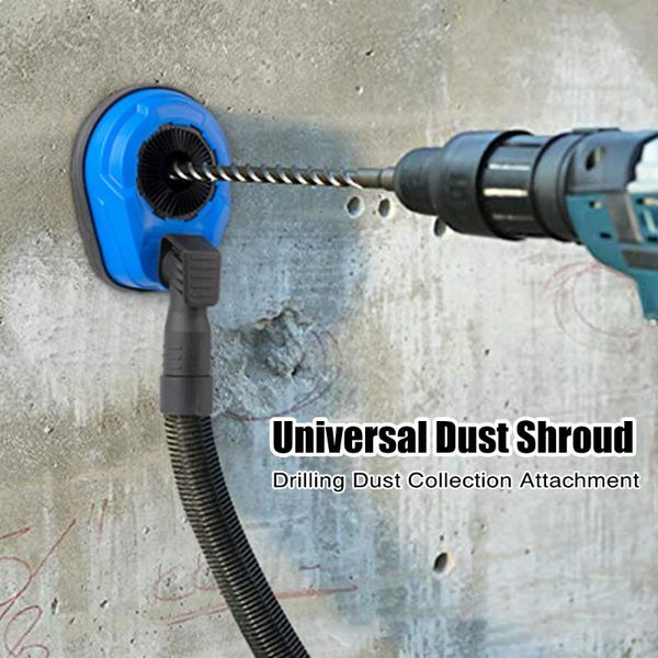 

electric hammer drill dust cover impact drill dust collector attachment universal shroud for drilling