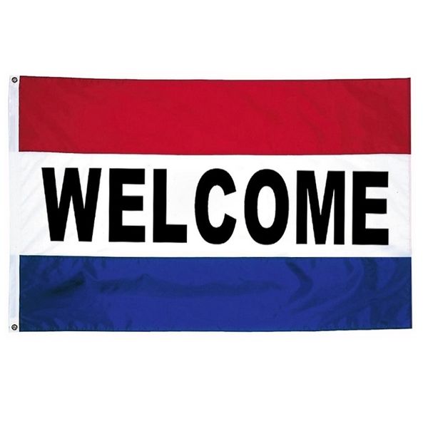 2020 Welcome Flag 3x5ft Cheap Custom Polyester Printed