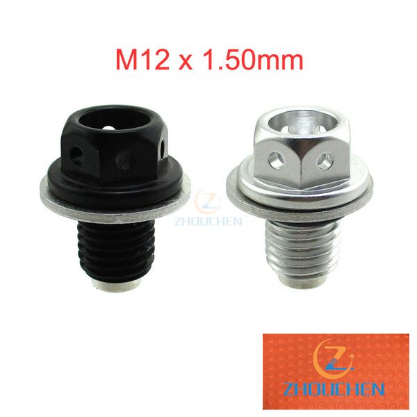 

m12 x 1.50mm magnetic oil drain bolt plug screw for 50cc 70cc 90cc 110cc 125cc pit dirt monkey bike atv quad crf50 xr50 atc70
