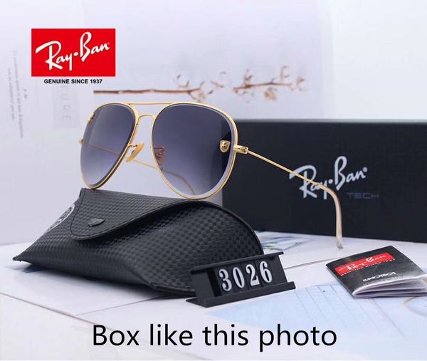 

designer sunglasses brand sunglasses glass for man woman adumbral glasses uv400 with box 7colors new brand r3026, White;black