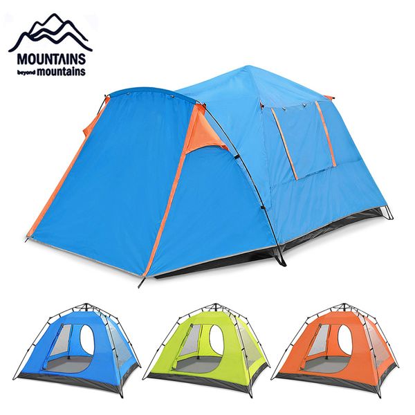 Wholesale 1 Room 2 Hall Tent Double Outdoor Tent Multi Person Camping Camping Anti Rain Sunscreen Sunshade Large Tent Family Tents For Sale From