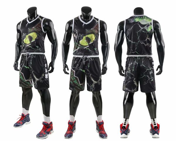 

wholesale customized men basketball uniforms,mens kits sports clothes tracksuits discount boy basketball sets with shorts a30-22, Blue;black