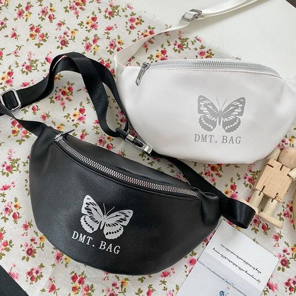 

2020 graffiti chest bag women waist bags ins shoulder crossbody bag new fashion girl cool handbags ph-rg2061635