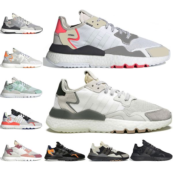 

with socks 2019 running shoes for men women mens trainers nite jogger white grey red triple black trace pink sports sneakers 36-45