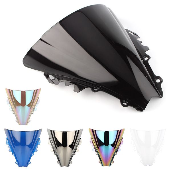 

motorcycle abs double bubble windshield windscreen for yzf r6 600 2006 2007 06 07