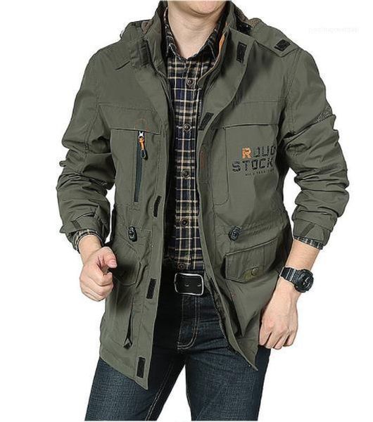 

casual apparel 4xl mens winter designer jackets pockets hooded long sleeve fashion style breathless homme clothing, Black;brown