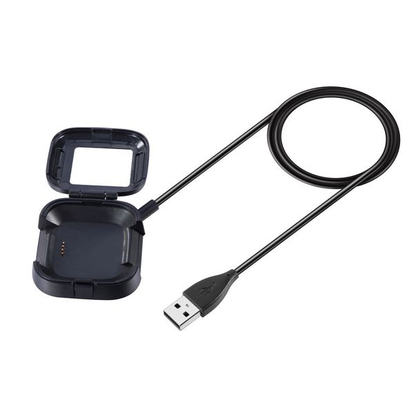 

высокое качество 1m usb оригинальное зарядное устройство кабель для fitbit versa быстрая зарядка box адаптер для fitbit смарт-часы аксессуар