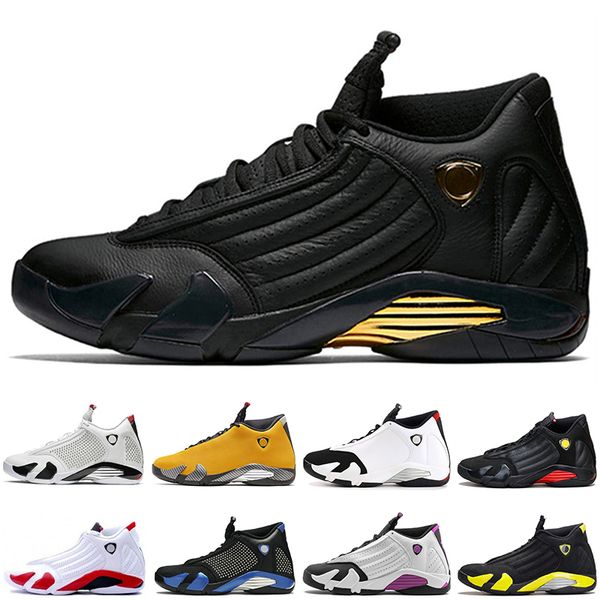 

14 14s DMP White Black red mens Basketball shoes 14s XIV Candy Cane Black Toe Last Shot Black Pink Men Sport Designer Sneakers Trainers