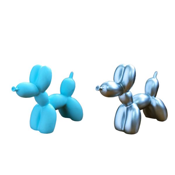

2pcs/set balloon dog ornament table decoration ornament collectible figurine