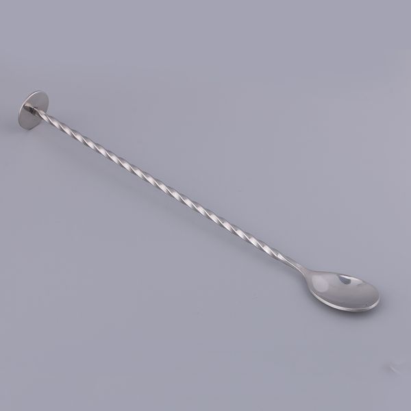 

barware stirring spoon for ice cream, coffee, milkshakes, juice, tea, drink