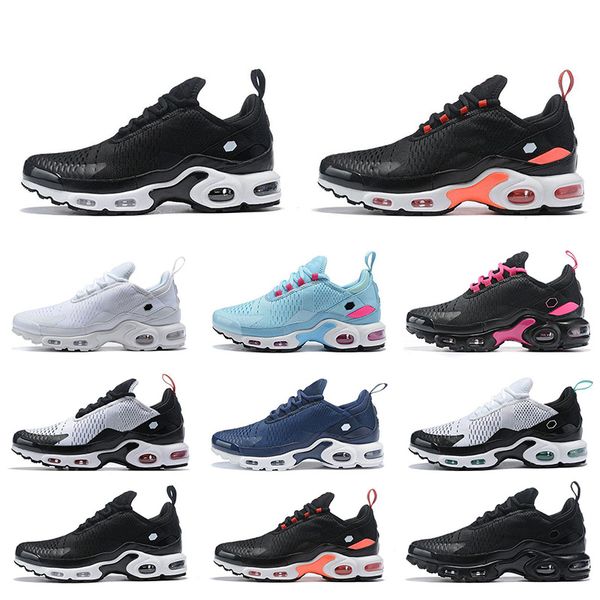 

TN plus Men women Running Shoes Pink Triple Black Yellow Outdoor Training Sports Mens Trainers Zapatos Sneakers Size 36-45